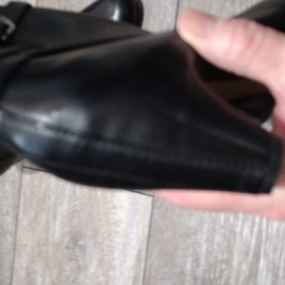 Sam Edelman black leather zip ankle boots. Mint condition. Size 10 - Picture 4 of 11